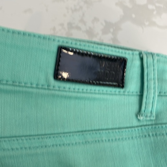 Turquoise Skinny Jeans - Picture 2 of 4